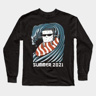 Sushi Surfer Long Sleeve T-Shirt